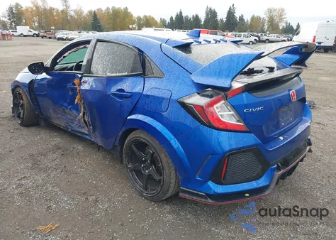 2017 Honda Civic Type R Touring из США, поврежденный, VIN SHHFK8G76HU200947